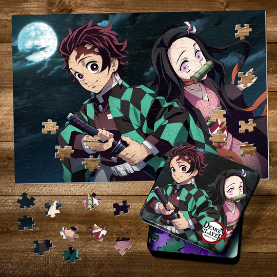 Demon Slayer - Tanjiro & Nezuko - Jigsaw 250 Pc 31 X 46Cm