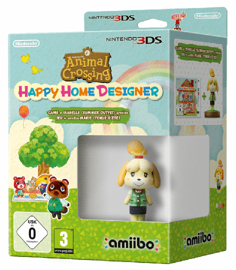 Animal Crossing Happy Home Designer + Amiibo Isabelle