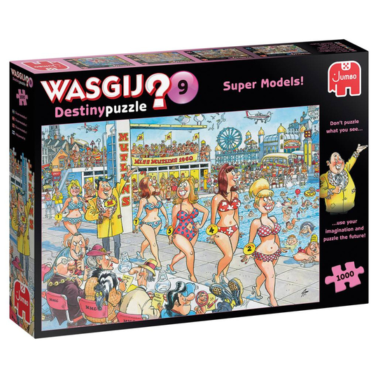 Pussel Wasgij Destiny 9 Super Models 1000 Bitar