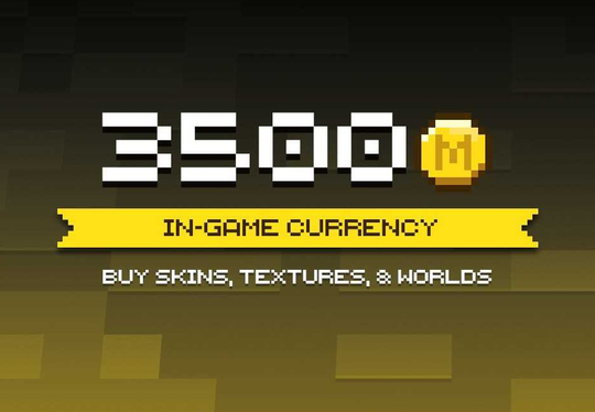 Minecraft Minecoin Pack: 3500 Coins Gift Card XBOX One CD Key