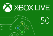 XBOX Live 50 BRL Prepaid Card BR