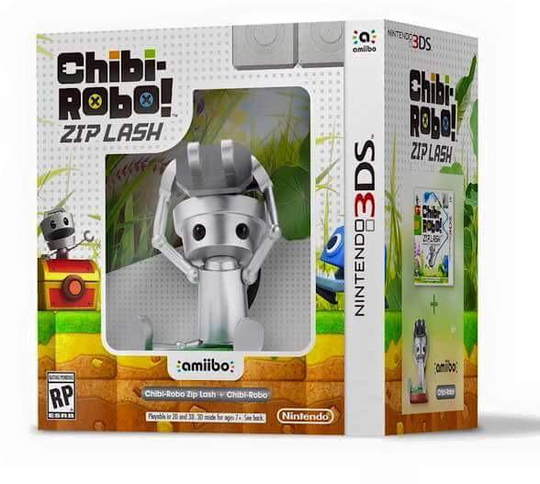 Chibi Robo! Zip Lash + Amiibo bundle