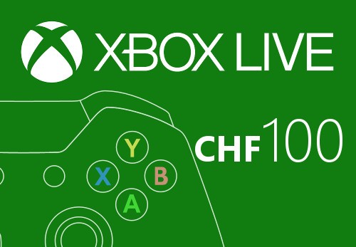 XBOX Live 100 CHF Prepaid Card CH