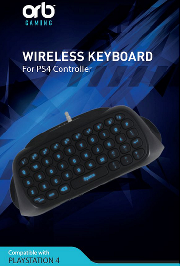 Keyboard Blue Blacklit