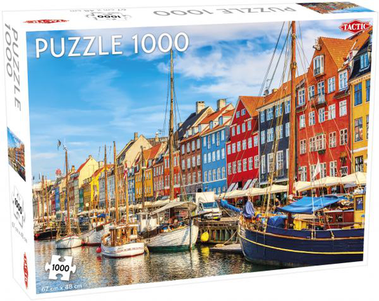 Tactic - Puzzle 1000 pc - Nyhavn, Copenhagen