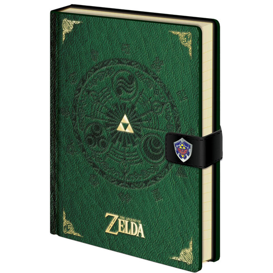 Nintendo The Legend Of Zelda Premium A5 Notebook