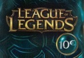 League of Legends 10 EUR Prepaid RP Card EUW