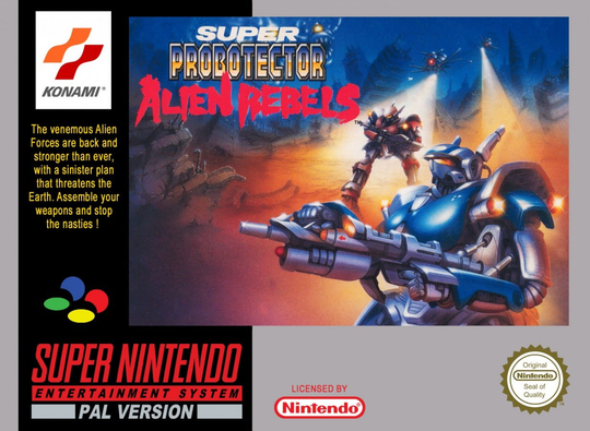 Super Probotector Alien Rebels