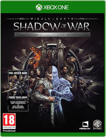 Middle Earth Shadow Of War Silver Edition
