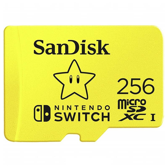 SanDisk Nintendo Switch - 256GB / MicroSDXC / Class 10 / UHS-1 / 100MB/s
