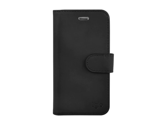 iiglo iPhone SE 2020 Plånboksfodral - Svart