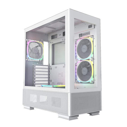 Montech Sky Two White - Midi-tower / E-ATX / 4x ARGB PWM fans