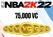 NBA 2K22 - 75,000 VC XBOX One CD Key