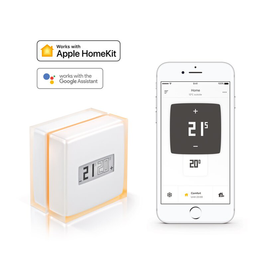 Netatmo Thermostat V2 Works with Apple Homekit