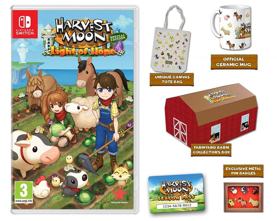 Harvest Moon Light of Hope Collectors Edition
