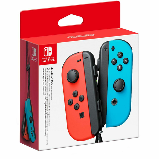 Joy-Con Controller Neon Red & Blue