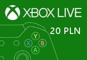 XBOX Live 20 PLN Prepaid Card PL