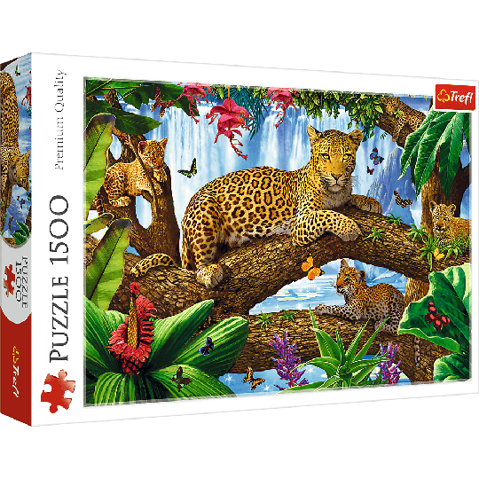 Pussel Trefl 1500 pc Resting among the trees 26160