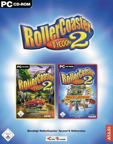 Rollercoaster Tycoon 2 + Time Twister + Wacky World