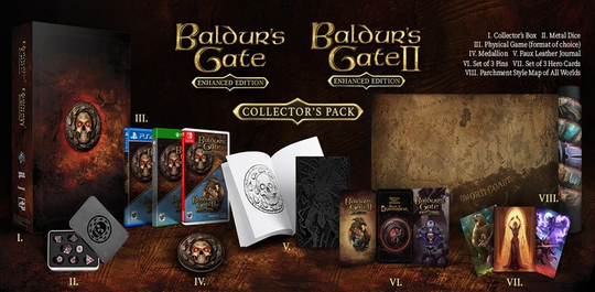 Baldurs Gate 1 & 2 Enhanced Edition Collectors