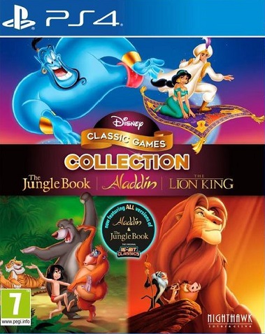 Disney Classic Games Collection The Jungle Book Aladdin and The Lion King