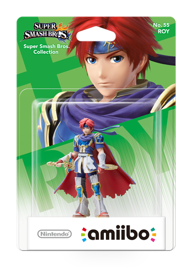 Nintendo Amiibo Figurine Roy (Super Smash Bros. Collection)