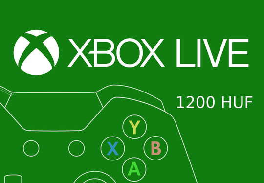 XBOX Live 1200 HUF Prepaid Card HU