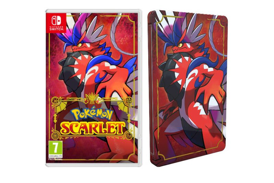 Pokémon Scarlet + Steelbook (Switch)