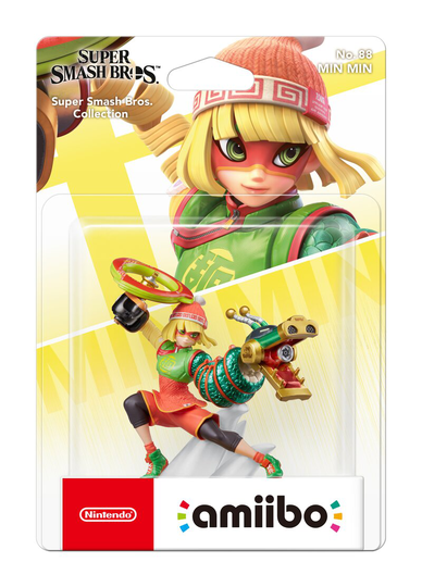 Amiibo Super Smash Bros. Min Min Amiibo