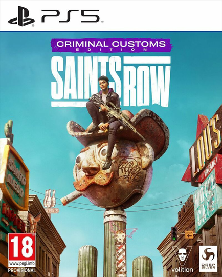 Saints Row (Criminal Customs Edition) (PS5) + Förbokningserbjudande - Nyckelring