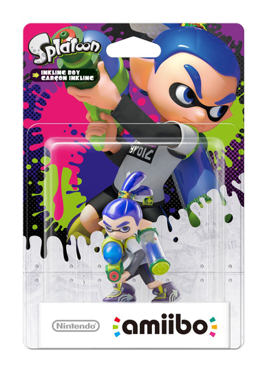 Amiibo Splatoon Collection Inkling Boy