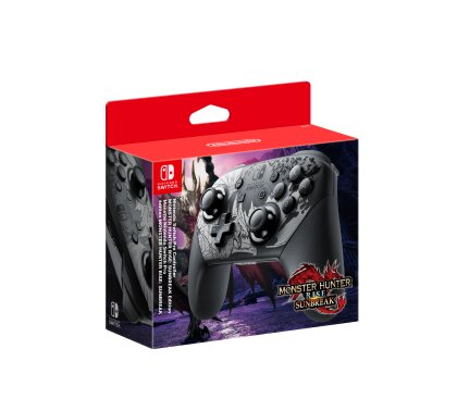 Nintendo Switch Pro Controller - Monster Hunter Rise Sunbreak Edition