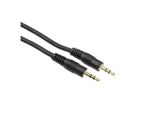 iiglo Stereokabel 3,5mm (ha-ha) 3m - Svart