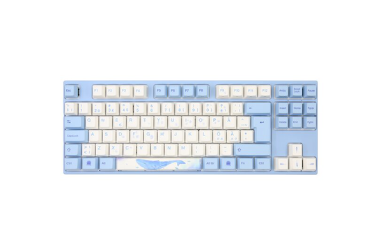 Varmilo VEA88 Sea Melody V2 TKL/White LED/USB-C/PBT/MX Red