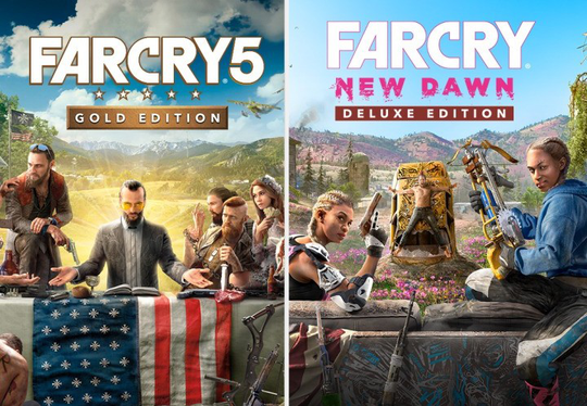 Far Cry 5 Gold Edition + Far Cry New Dawn Deluxe Edition Bundle US XBOX One CD Key
