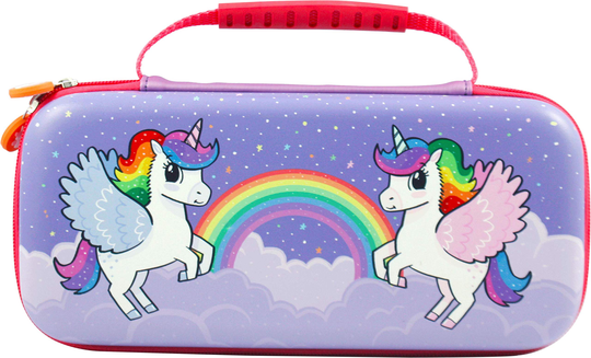 Switch Moonlight Unicorn Case Purple