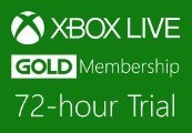 XBOX Live 72-hour Gold Trial Membership US