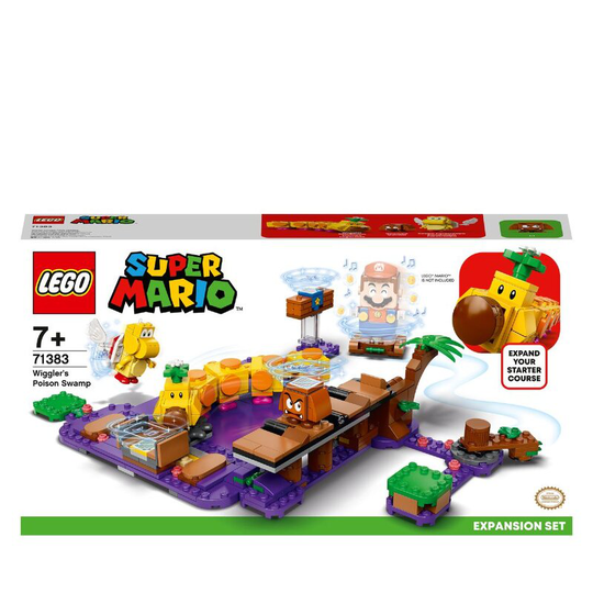 LEGO Super Mario Wigglers giftiga träsk - Expansionset 71383