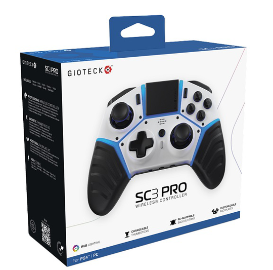 GIOTECK PS4 SC3 PRO Wireless Controller