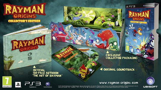 Rayman Origins Collectors Edition