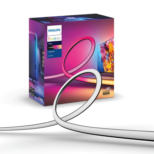 Philips Hue White and Color Ambience Play gradient lightstrip för 65" TV