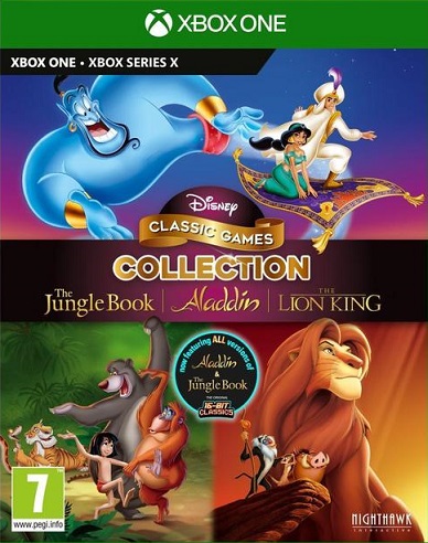 Disney Classic Games Collection The Jungle Book Aladdin and The Lion King