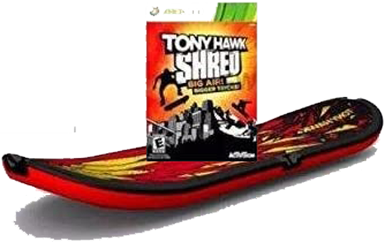 Tony Hawk Shred Inkl Skateboard