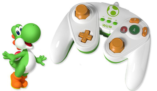 Replica GameCube Controller For Wii U - Yoshi