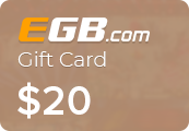 EGB.com Egamingbets $20 Gift Card