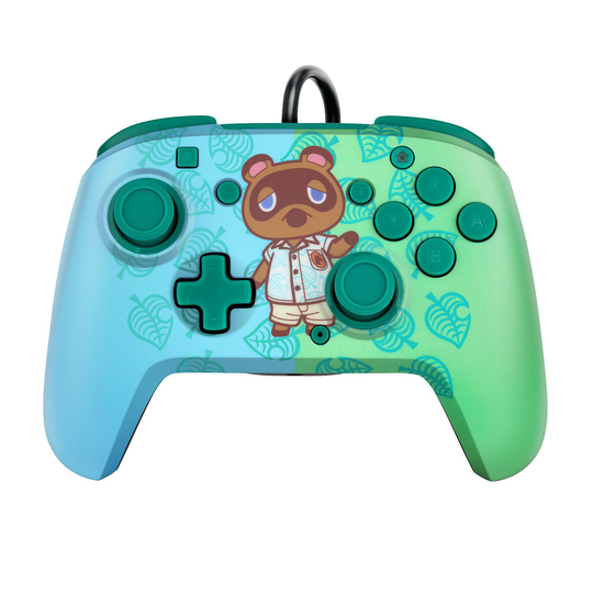 PDP Faceoff Deluxe Controller Tom Nook