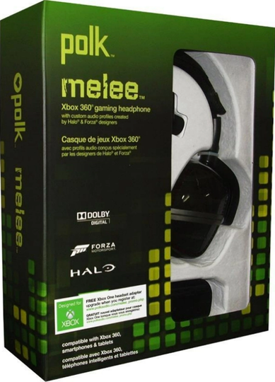 Polk Melee Gaming Headset Black