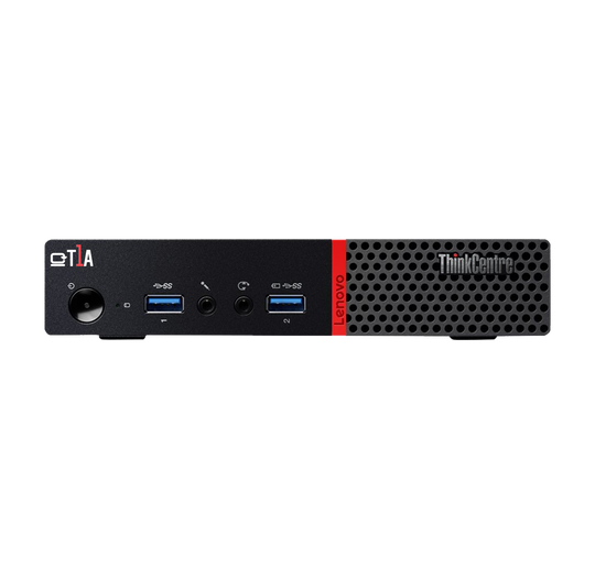 T1A - Lenovo ThinkCentre M900 I5-6500T 256/8GB W10P Mini PC Black