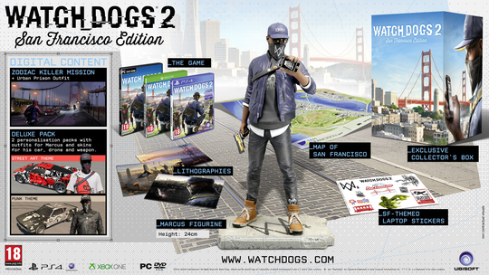Watch Dogs 2 San Francisco Edition