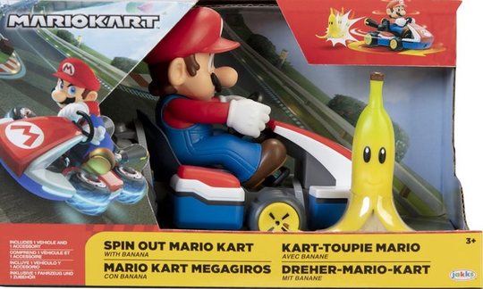 Nintendo - 6,5cm Spin Out Mario Kart - Mario